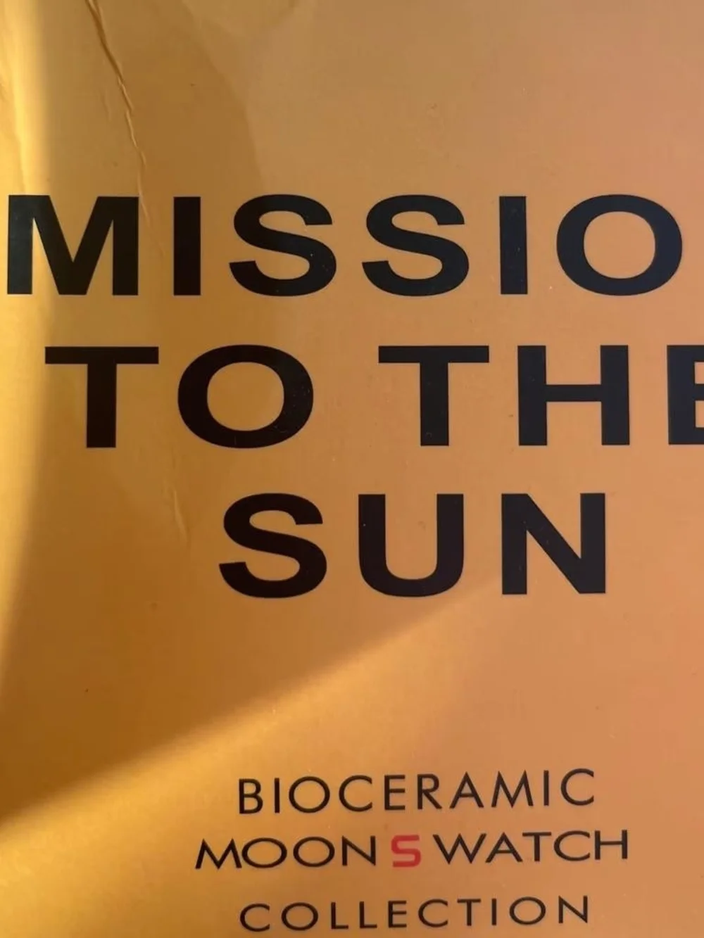 Omega swatch mission to the SUN